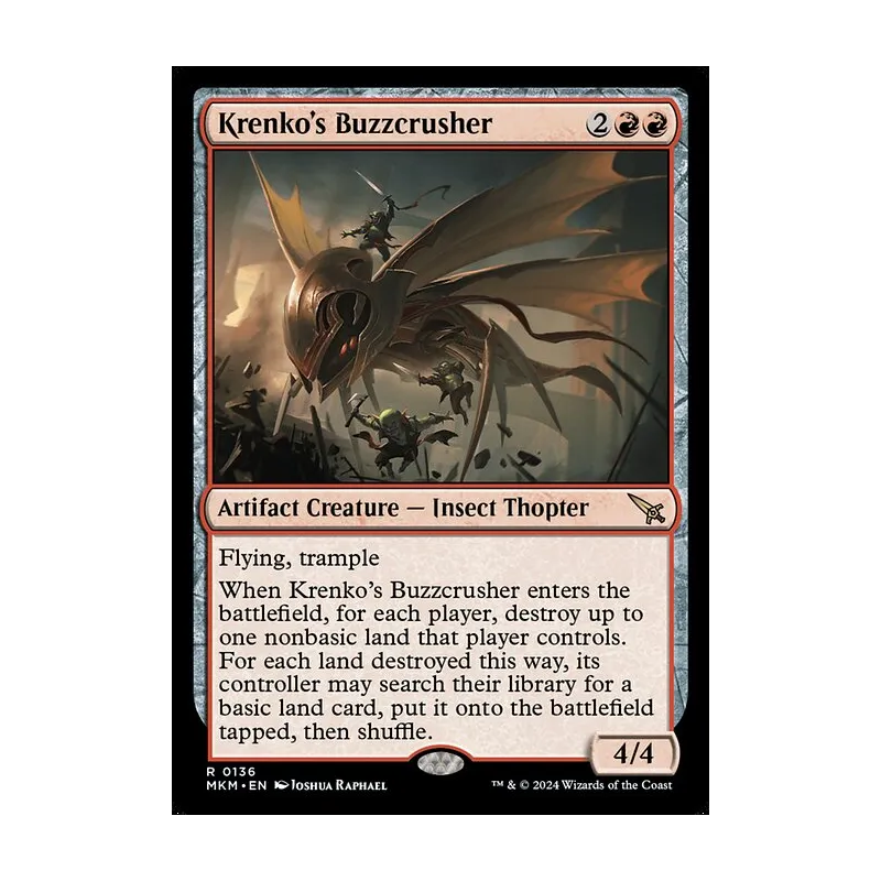 Krenko's Buzzcrusher - Murders at Karlov Manor (Near Mint)