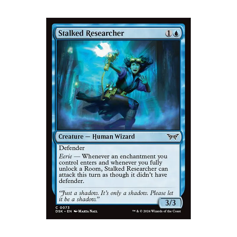 Stalked Researcher - Duskmourn: House of Horror (Near Mint)