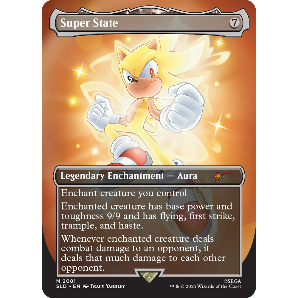 Secret Lair Sonic Friends Foes 非フォイル 2個 Magic the Gathering Secret Lair x Sonic the Hedgehog