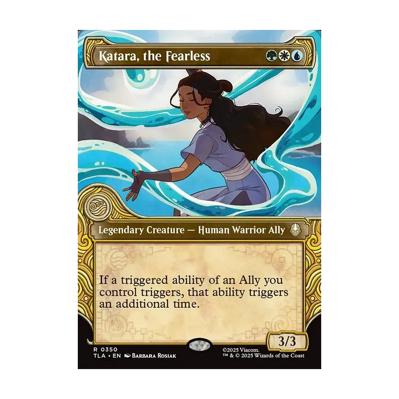 avatar mtg card Avatar: The Last Airbender draw a card Avatar Aang MTG - Magic: