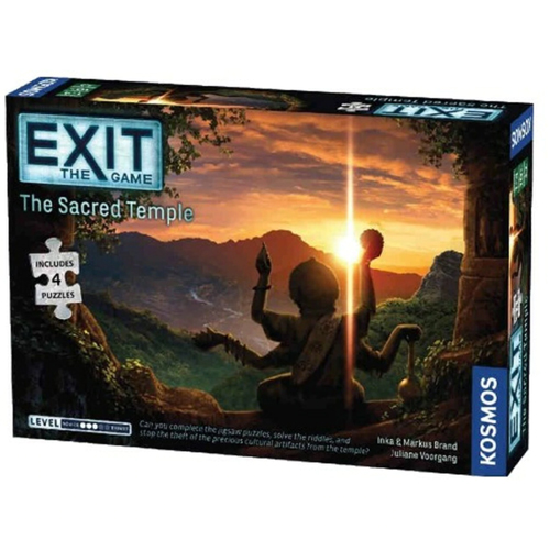 Exit: The Sacred Temple (with Puzzle) Exit: The Sacred Temple (with Puzzle)
