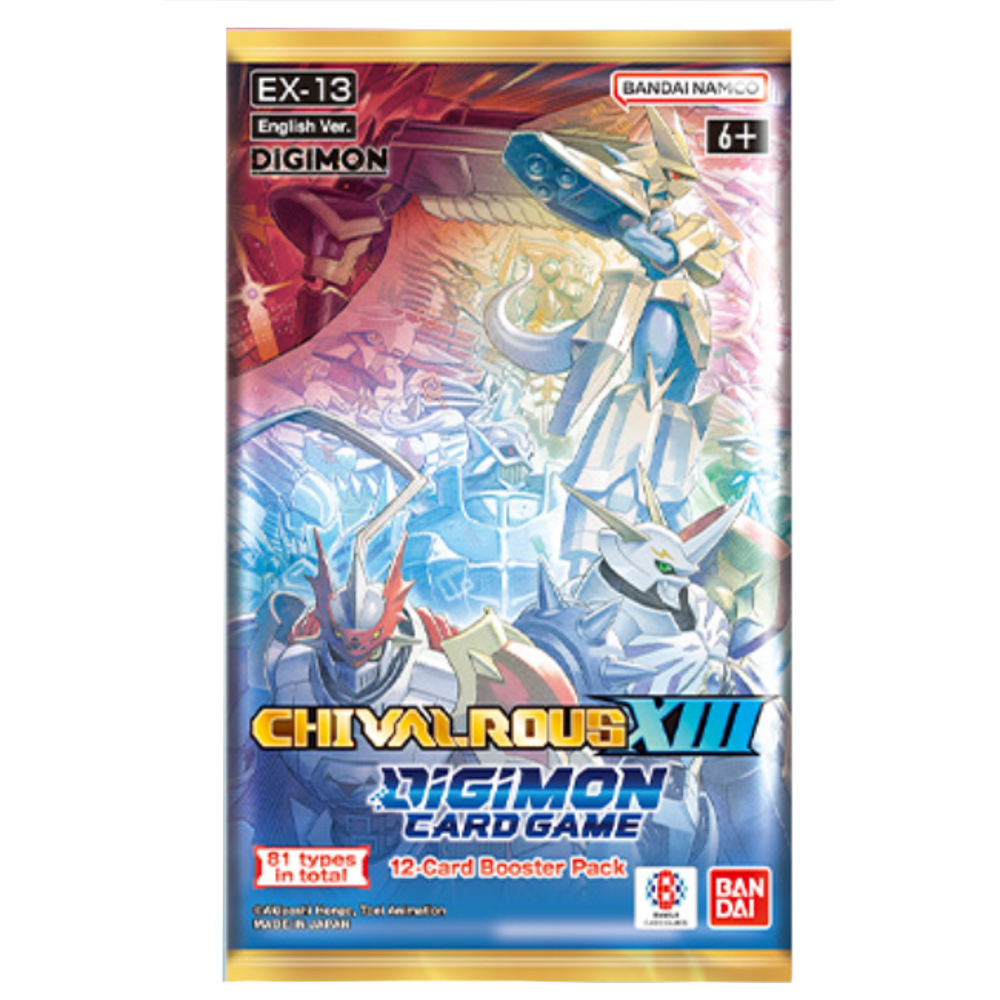 Digimon Card Game: Extra Booster: Chivalrous XIII [EX13] - Booster Pack (Preorder)