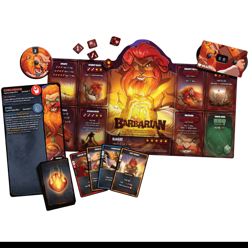 Dice Throne: Hero Pack - Barbarian (Preorder)