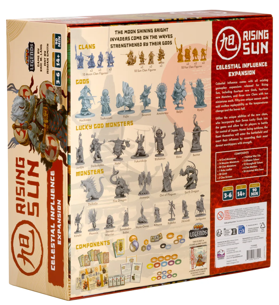 Rising Sun: Celestial Influence Expansion (Preorder)