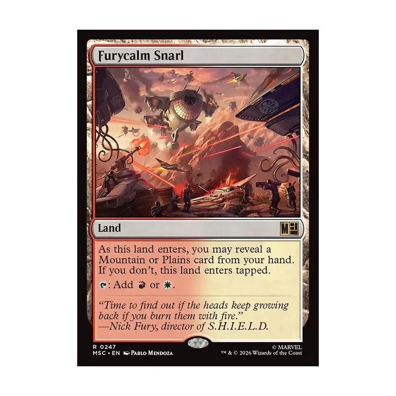 Furycalm Snarl (Surge Foil) - Marvel Super Heroes Commander (Foil Near Mint)