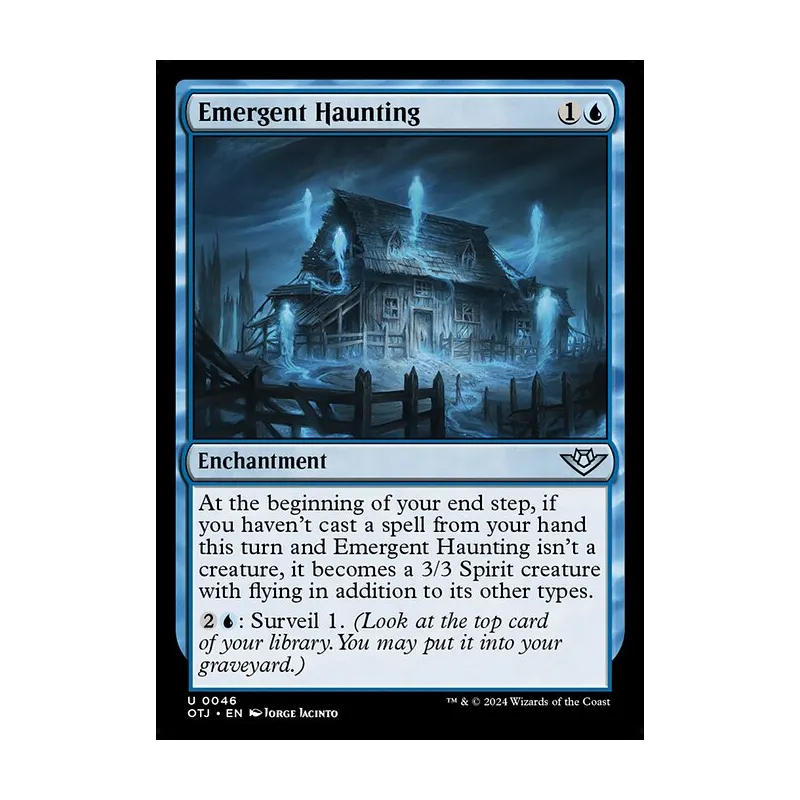 Emergent Haunting - Outlaws of Thunder Junction (Near Mint)