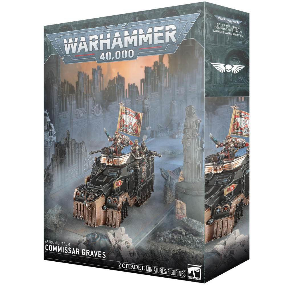 Warhammer 40K: Astra Militarum - Commissar Graves (Preorder)