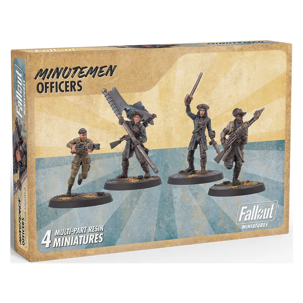 Fallout: Miniatures - Minutemen Officers (Preorder)