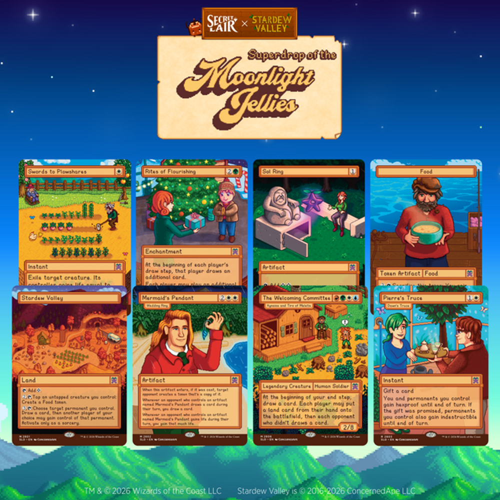 MTG: Secret Lair X Stardew Valley - Welcome to Stardew Valley (Non-Foil) (Preorder)