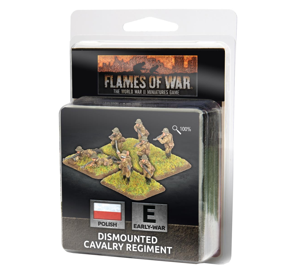 Flames of War WW2: Polish - Dismounted Cavalry Regiment (Preorder)