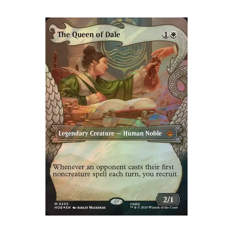 The Queen of Dale (Showcase) (Surge Foil) - The Hobbit (Foil Near Mint)