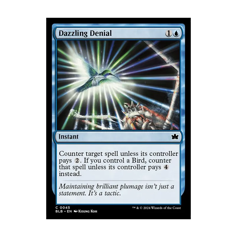 Dazzling Denial - Bloomburrow (Near Mint)