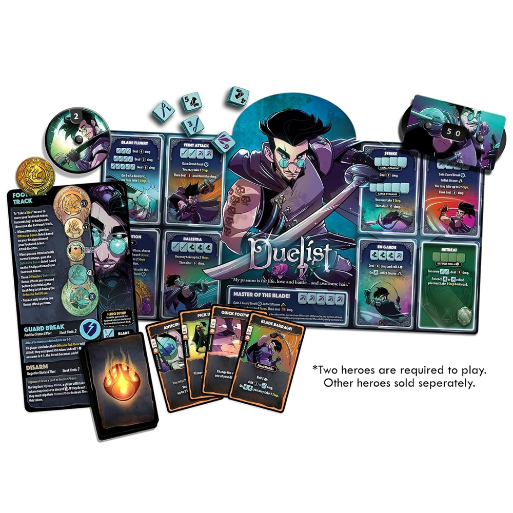 Dice Throne: Hero Pack - Duelist (Preorder)
