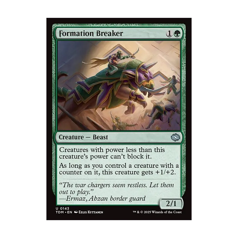 Formation Breaker - Tarkir: Dragonstorm (Foil Near Mint)