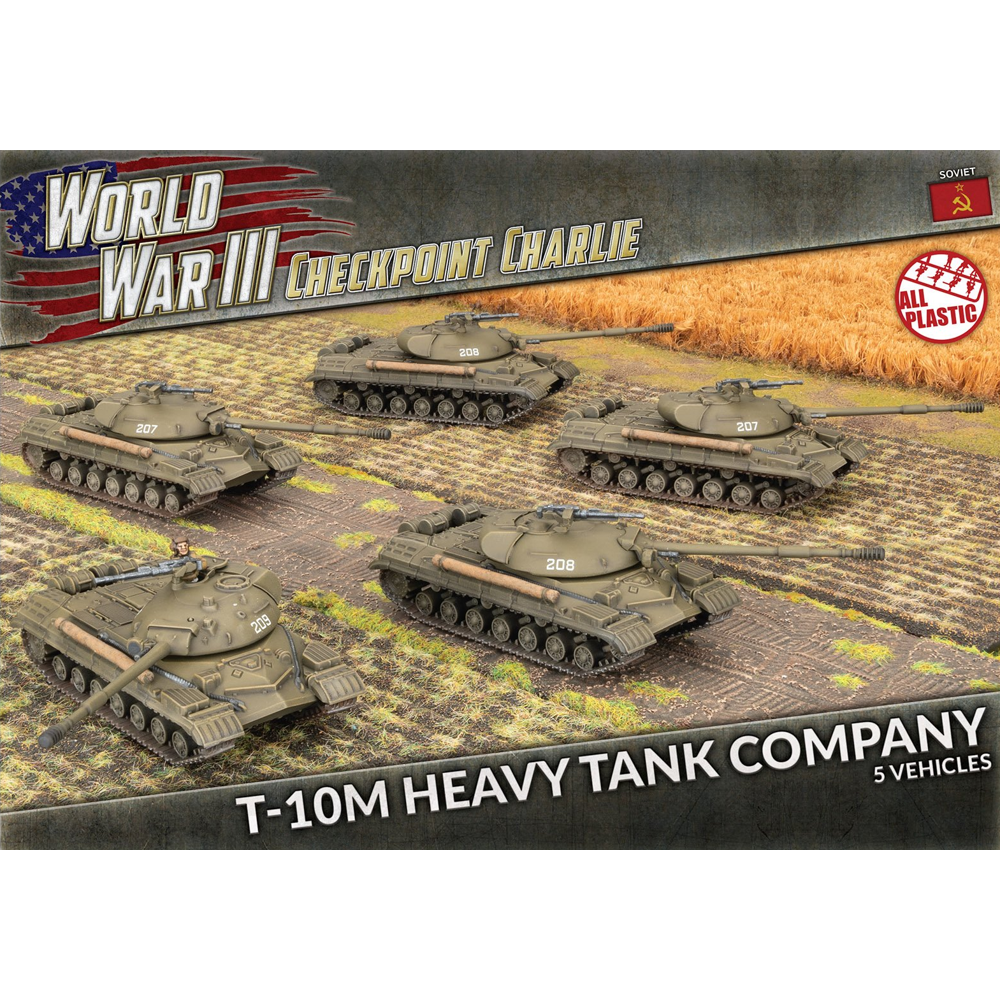 WWIII Team Yankee: Soviet - T-10M Heavy Tank Company (Preorder)