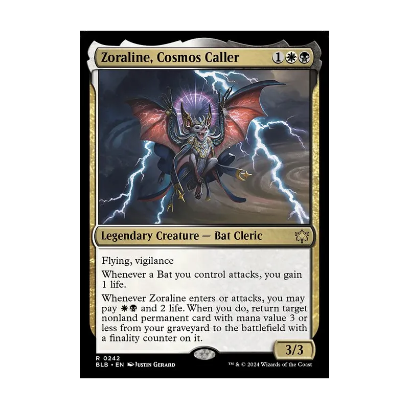 Zoraline, Cosmos Caller - Bloomburrow (Near Mint)