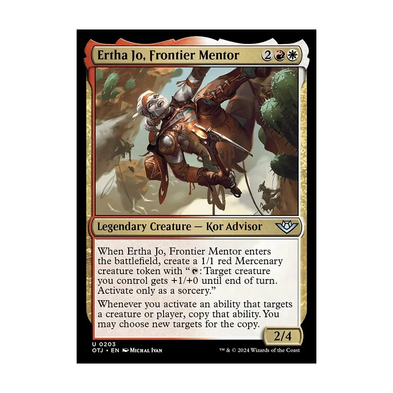 otj mtg cards Booster Pack Collector : Outlaws of Thunder Junction (OTJ) — Twenty Sided vigilance Duelist of the Minds power is equal to the number of cards youve drawn this turn Laughing Jasper Flint (OTJ) #355