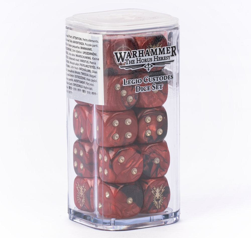 Warhammer Horus Heresy: Legio Custodes - Dice Set (Preorder)