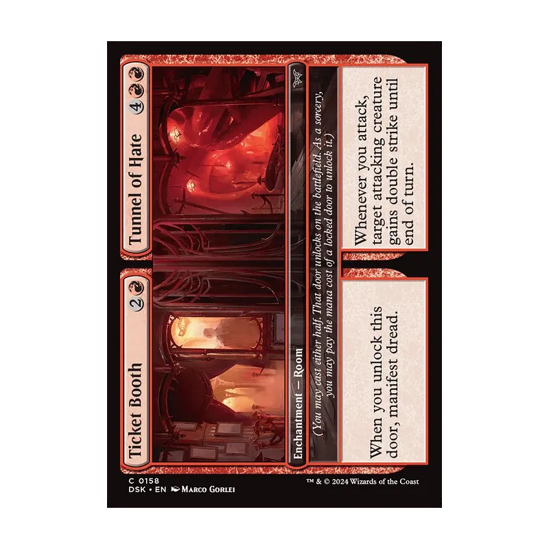 Ticket Booth // Tunnel of Hate - Duskmourn: House of Horror (Near Mint)