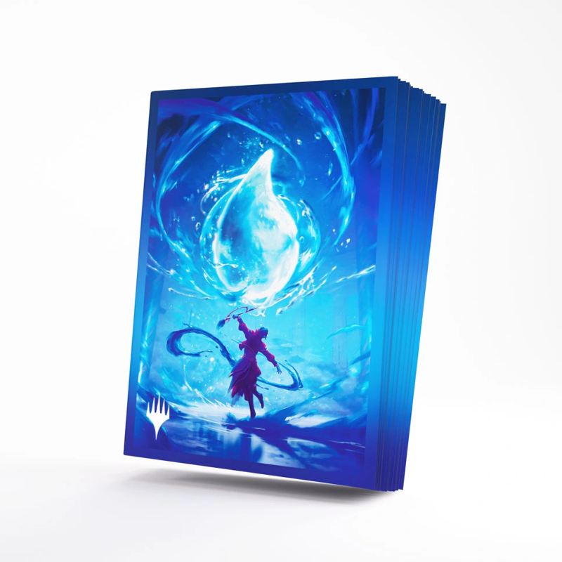 MTG Premium Art Sleeves: Secrets of Strixhaven - Island (105) (Preorder)