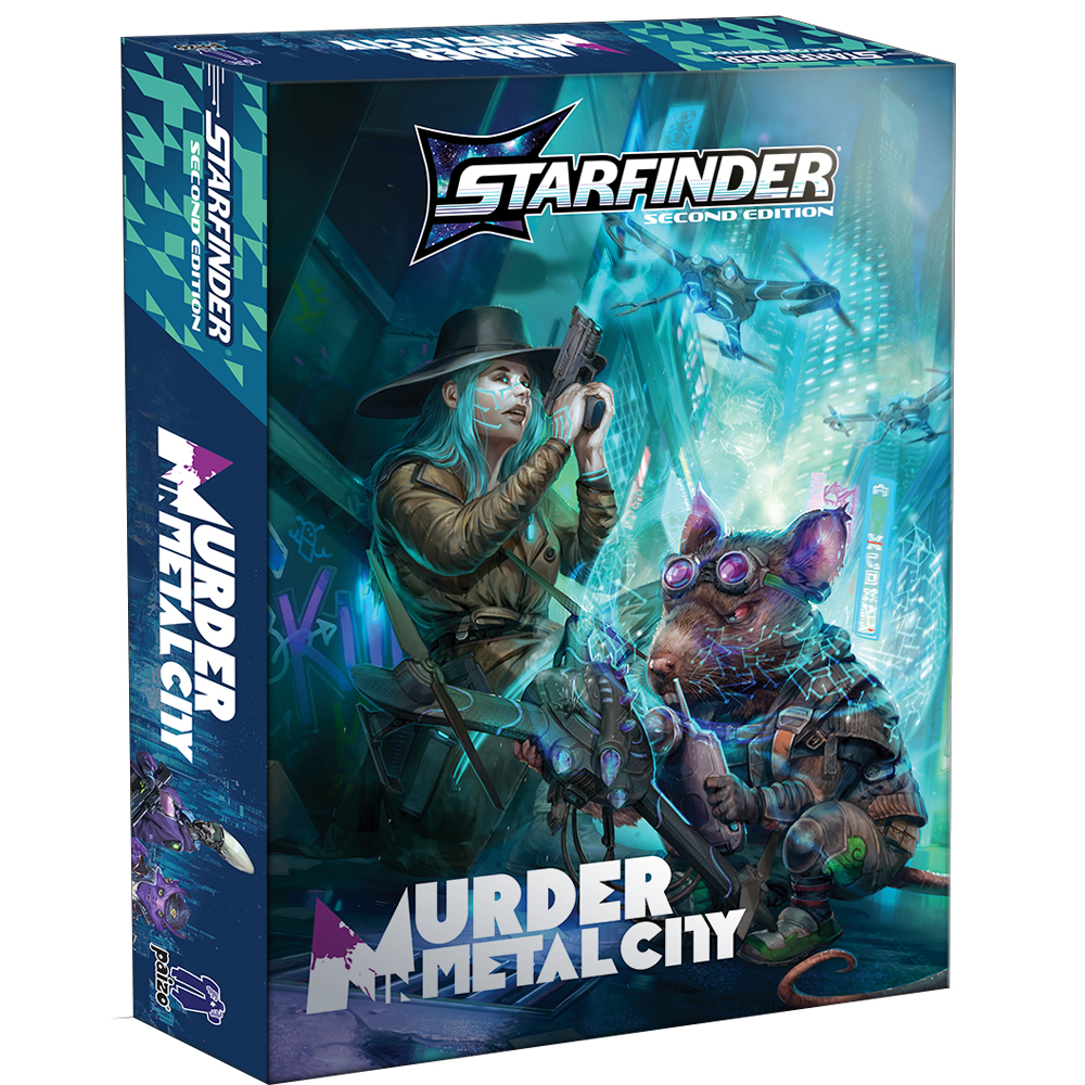 Starfinder 2E RPG: Deluxe Adventure - Murder in Metal City (New Arrival)