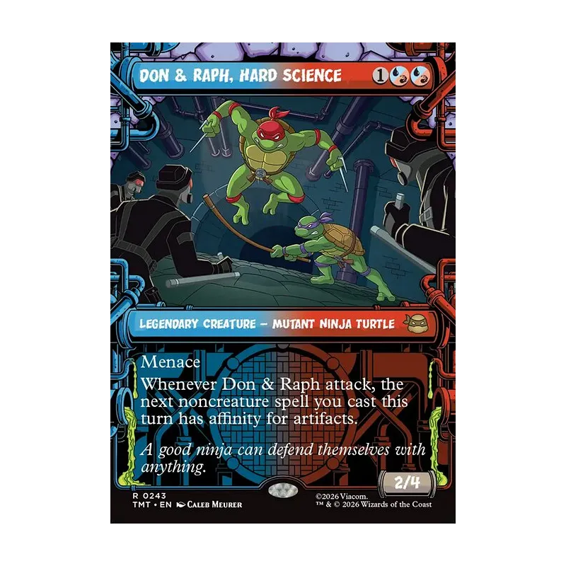Don & Raph, Hard Science (Showcase) - Teenage Mutant Ninja Turtles (Near Mint)