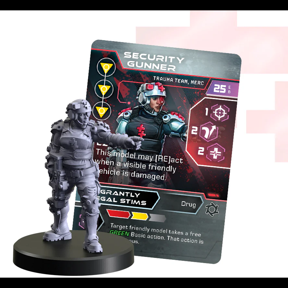Cyberpunk Red Combat Zone: Trauma Team Gangers - Seven Minutes (Preorder)