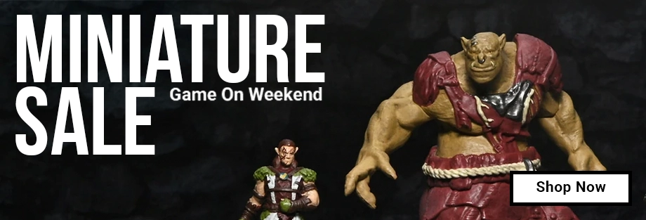 Game On Weekend Miniature Sale