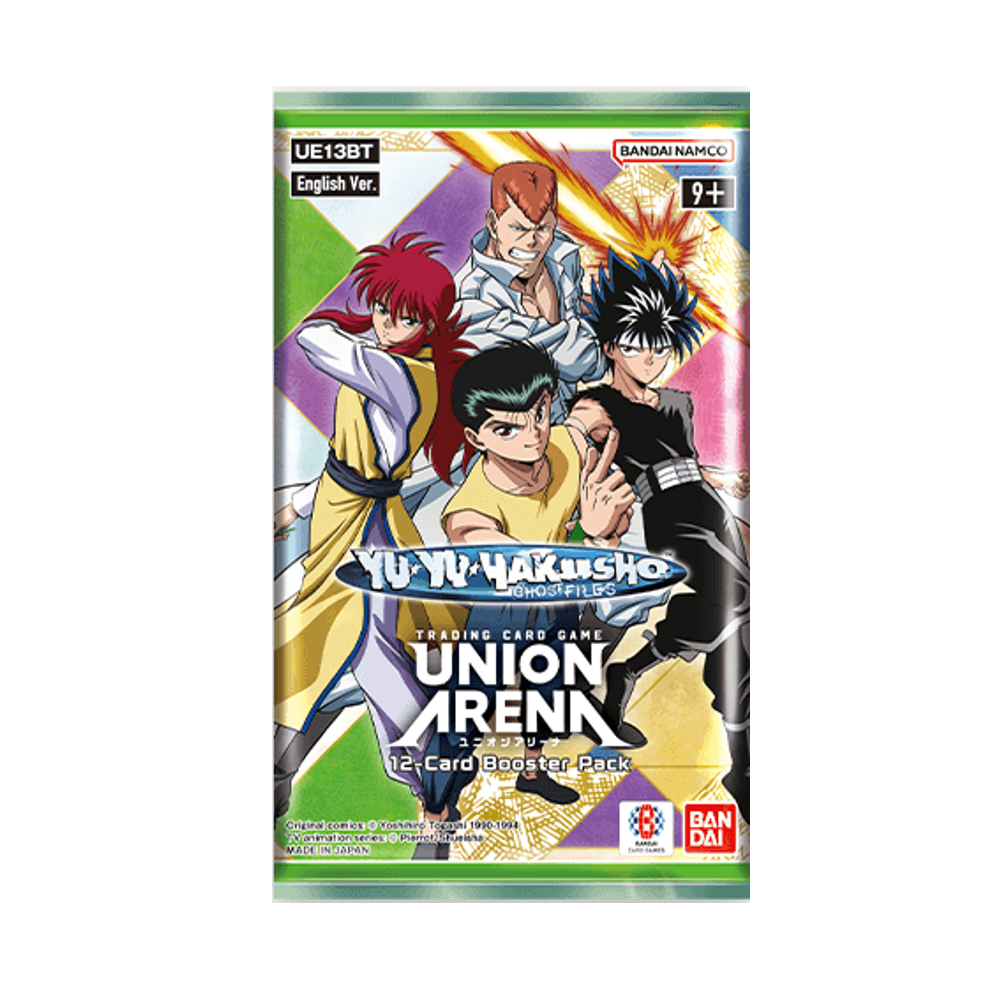 Union Arena TCG: Yu Yu Hakusho: Ghost Files [UE13BT] - Booster Pack (New Arrival)