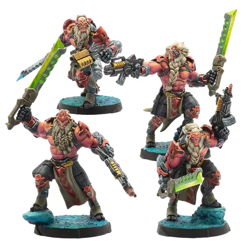 Infinity: Combined Army - Daturazi Witch Soldiers
