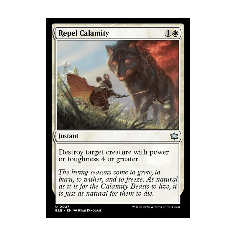 Repel Calamity - Bloomburrow (Near Mint)