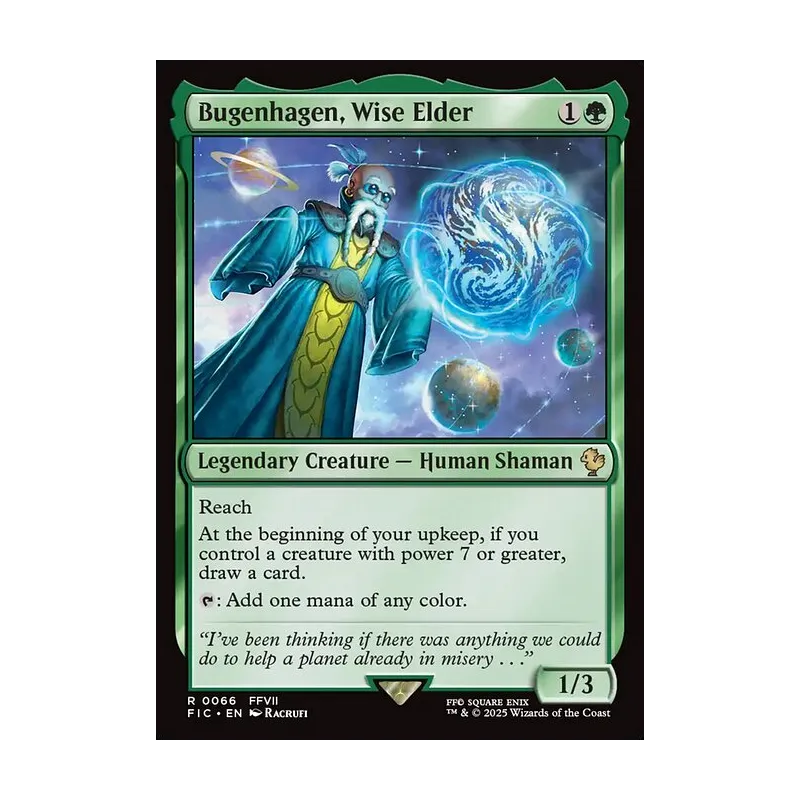 Bugenhagen, Wise Elder - Final Fantasy Commander (Near Mint)