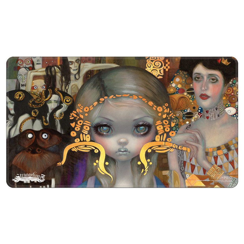 Ultra Pro Holofoil Playmat: Strangeling by Jasmine Becket-Griffith - Alice in a Klimt Dream