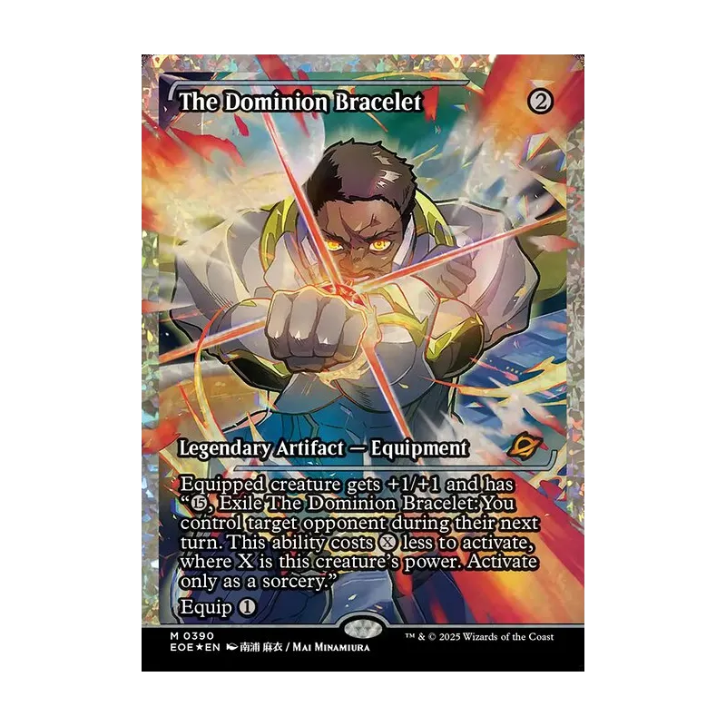 The Dominion Bracelet (Showcase) (Fracture Foil) - Edge of Eternities (Foil Near Mint)