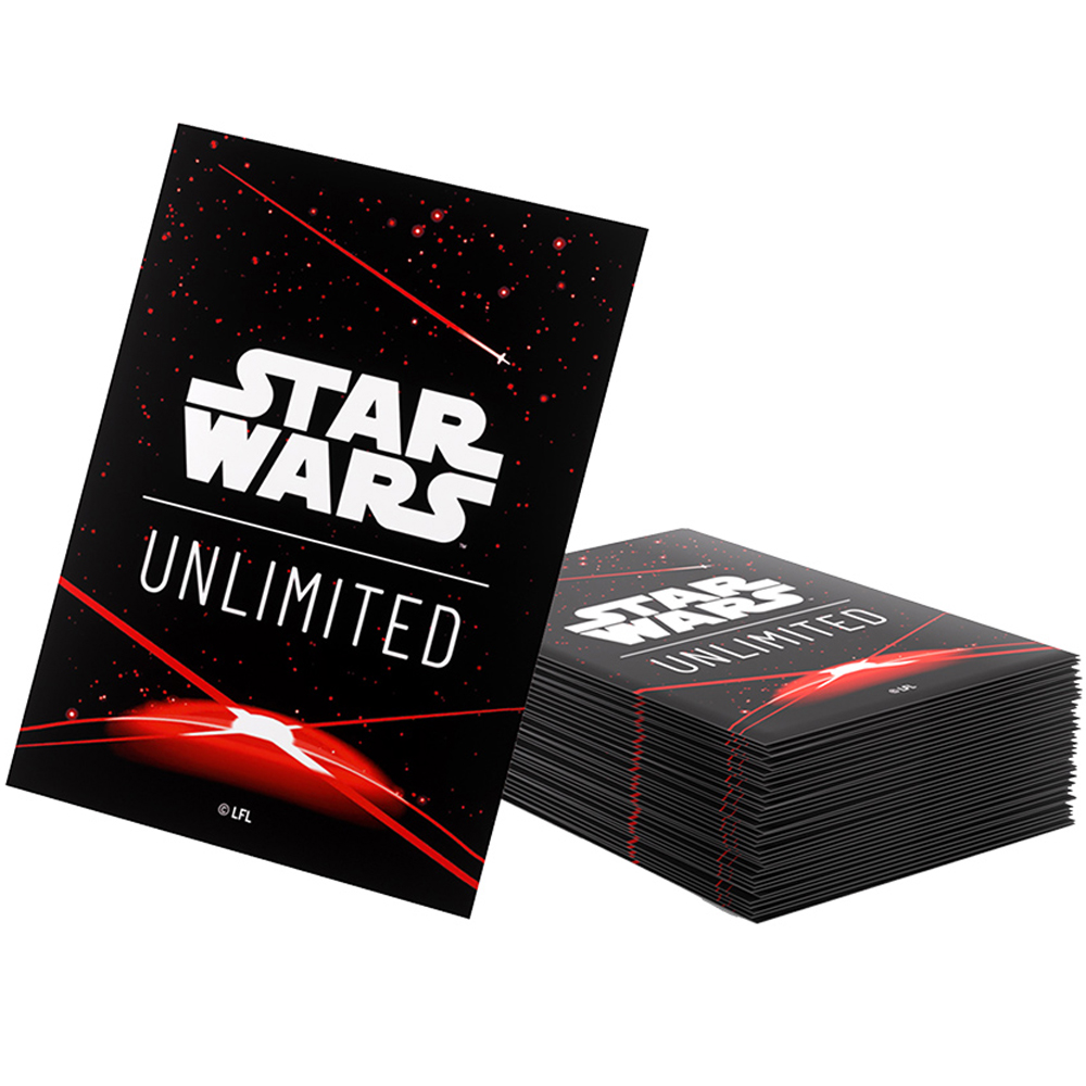 Star Wars Unlimited Sleeves: Card Back Red (New Arrival)
