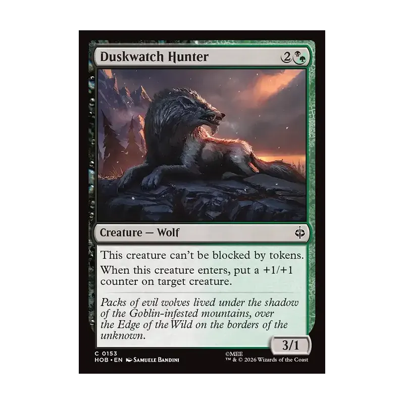Duskwatch Hunter - The Hobbit (Near Mint)