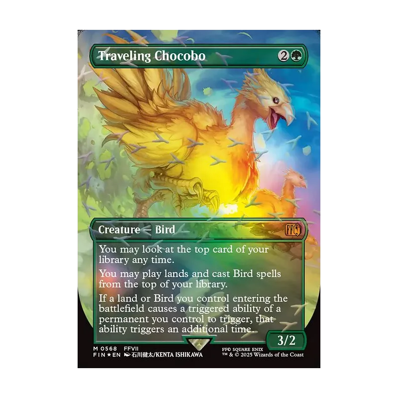 mtg final fantasy traveling chocobo Traveling Chocobo Final Fantasy (FIN) #551f Scryfall Magic: The Gathering Search