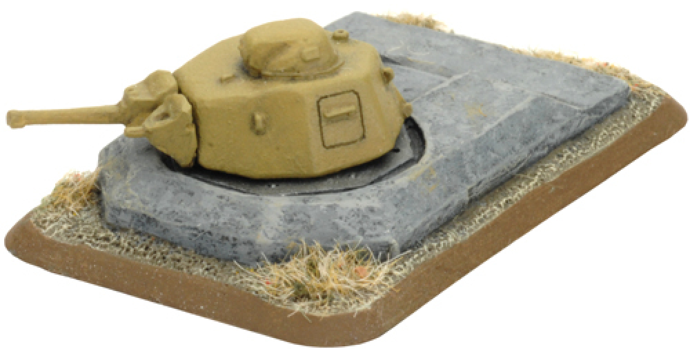 Flames of War WW2: German - Turret Bunkers
