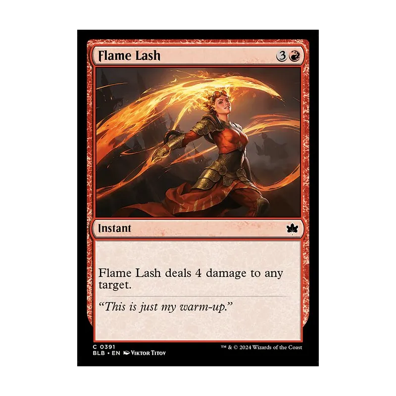 Flame Lash - Bloomburrow (Near Mint)