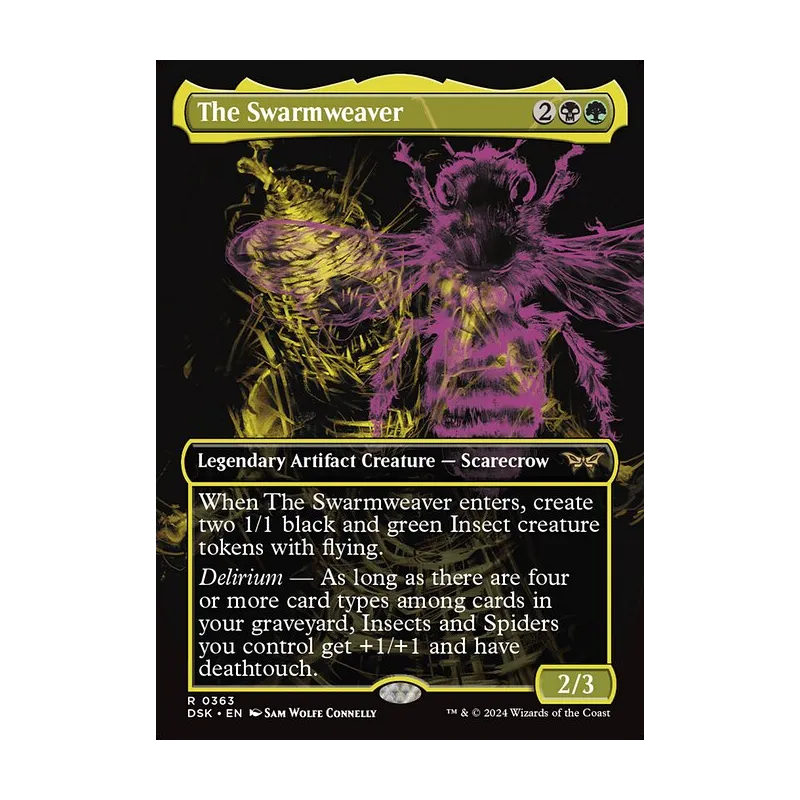 The Swarmweaver (Showcase) - Duskmourn: House of Horror (Near Mint)
