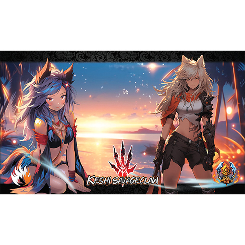 Soul Masters Playmat w/ Bag: Keshi Savageclaw (Last Chance)