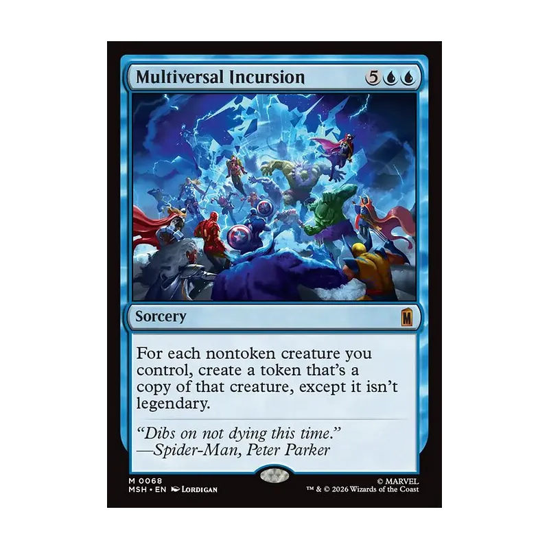 Multiversal Incursion - Marvel Super Heroes (Near Mint)