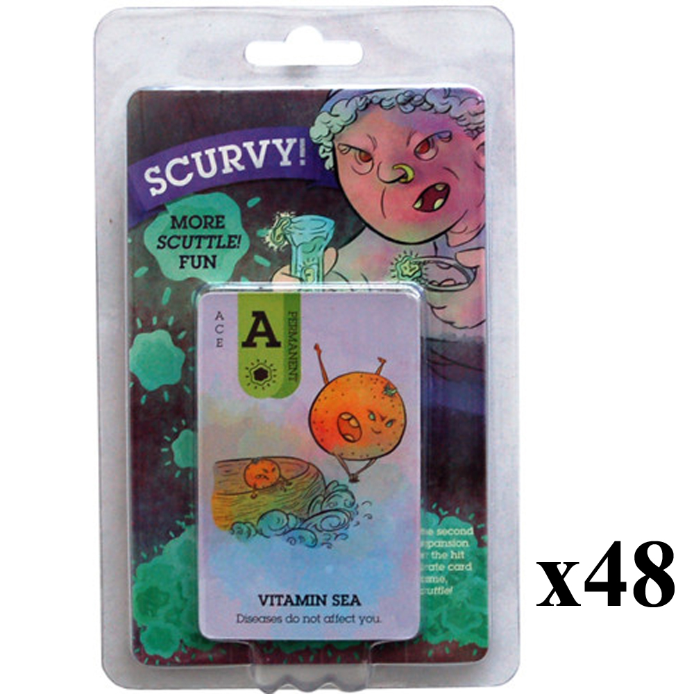 Scuttle! Scurvy Expansion CASE (48) (Last Chance) Scuttle! Scurvy Expansion CASE (48) (Last Chance)