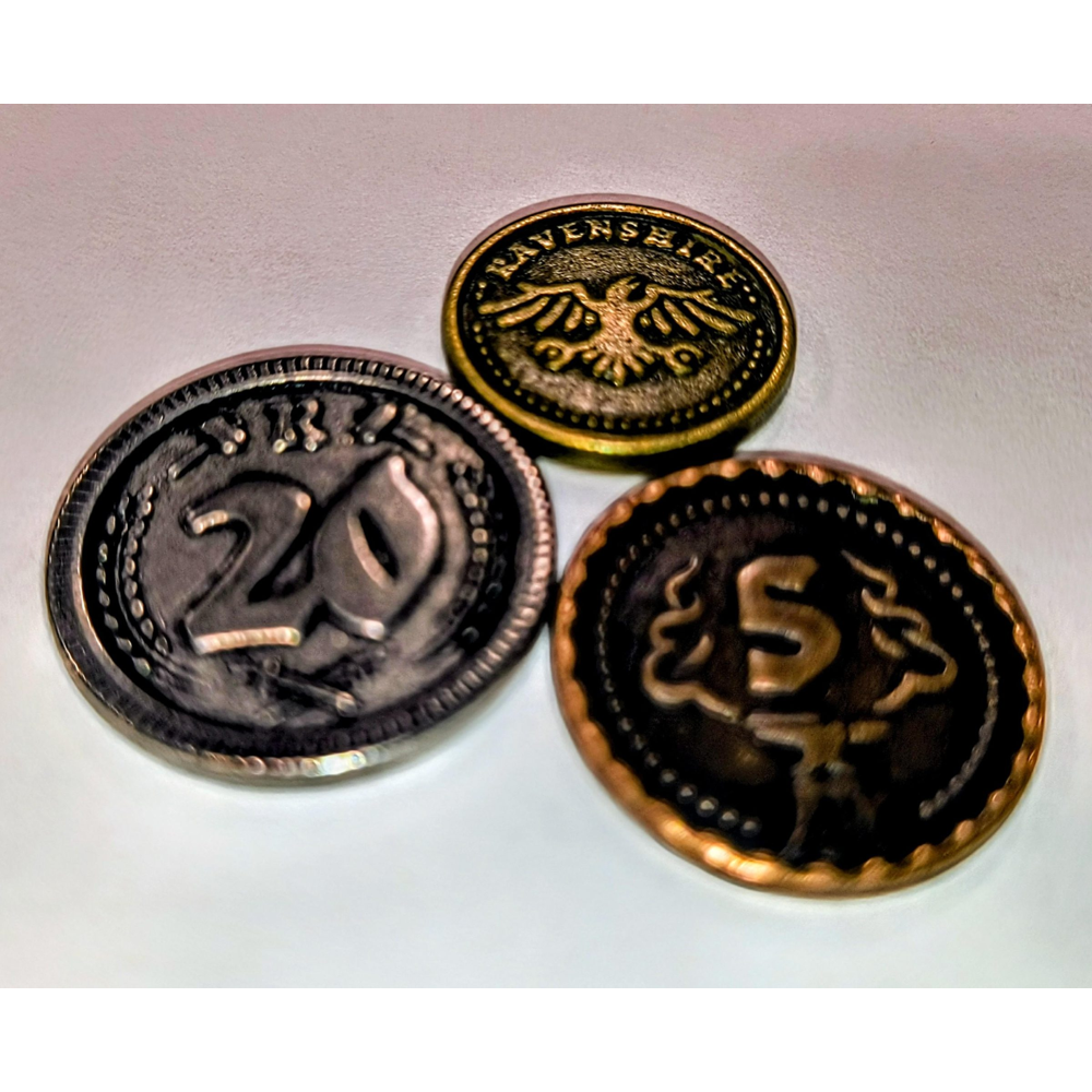 Forges of Ravenshire: Metal Coins (Preorder)