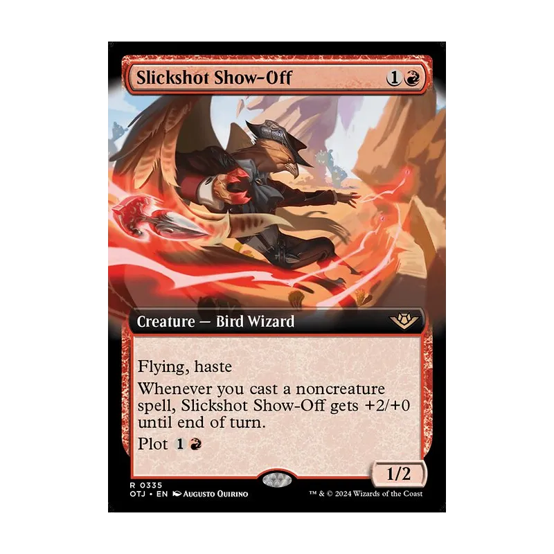Slickshot Show-Off (Extended Art) - Outlaws of Thunder Junction (Near Mint)
