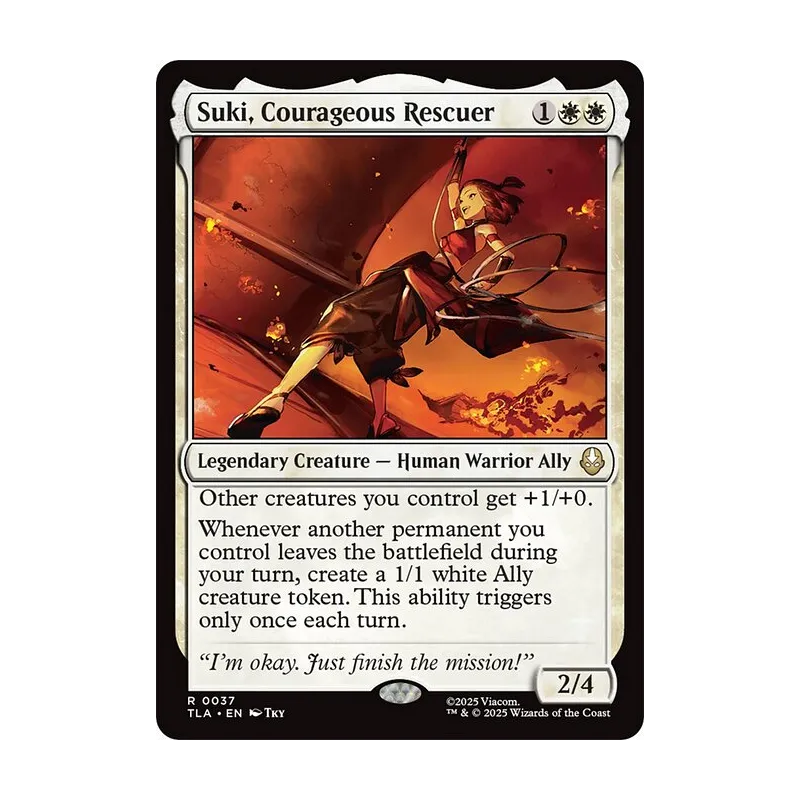 Suki, Courageous Rescuer - Avatar: The Last Airbender (Near Mint)