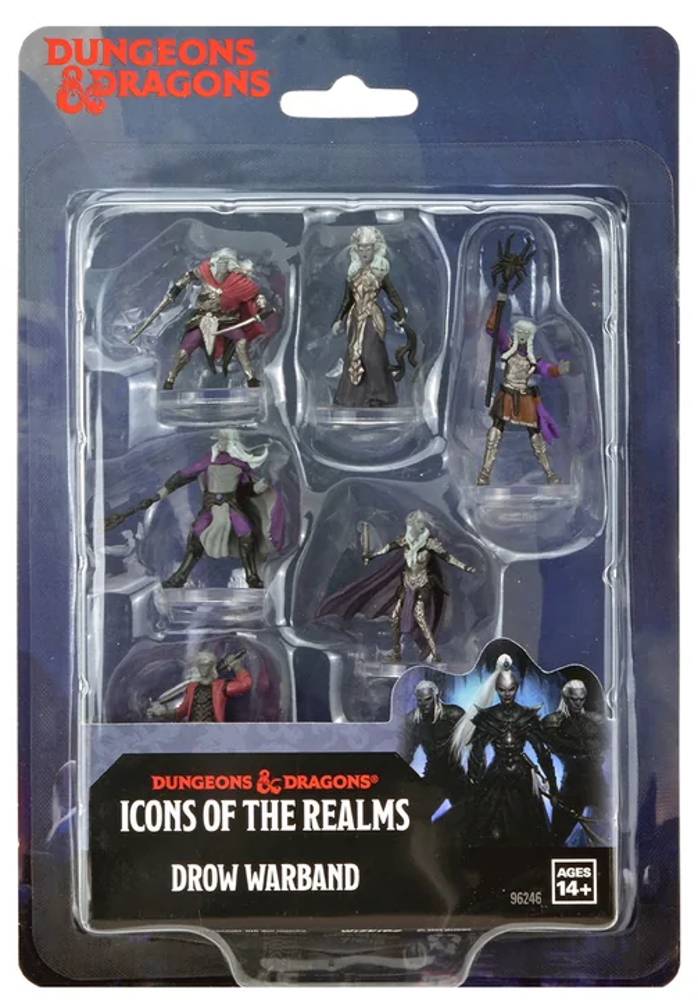D&D Icons of the Realm: Drow Warband (Preorder)