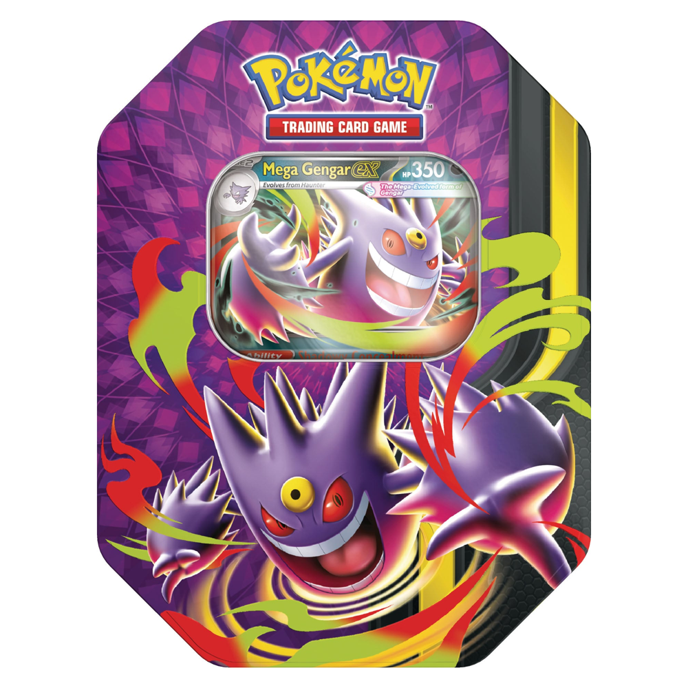 Pokemon TCG: Mega Moonlit Tin - Gengar ex (Preorder)