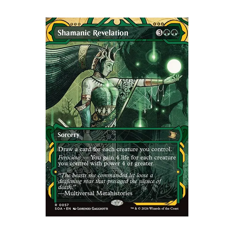 Shamanic Revelation - Secrets of Strixhaven Mystical Archive (Near Mint)