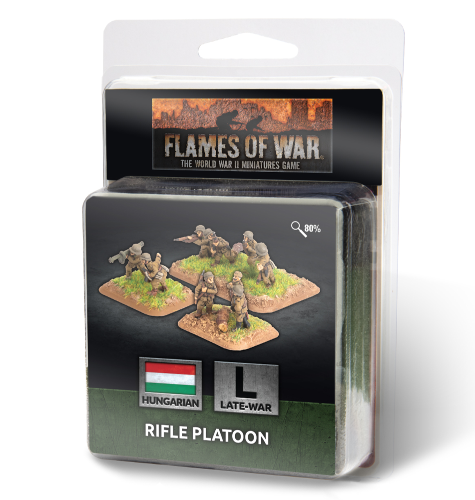 Flames of War WW2: Hungarian - Puskas Platoon
